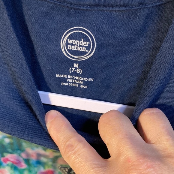 Wonder Nation Navy Blue Butterfly Tee - Picture 2 of 5